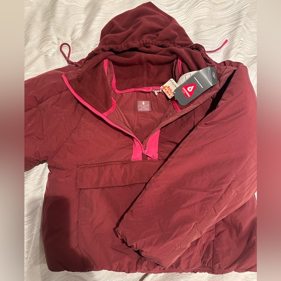 Free people Movement Pillow Water Resistant Packable Puffer Anorak Sour
Cherry - Picture 8 of 15